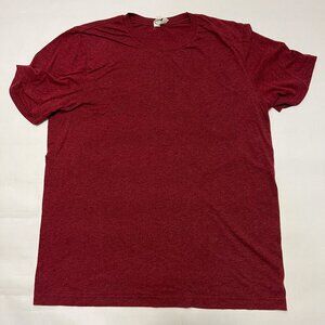 Bella Canvas Short Sleeve Blank Tee Dark Red Heather Large